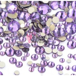 Strasuri din cristale pentru make-up, model Gold SM011NN Purple Mixt